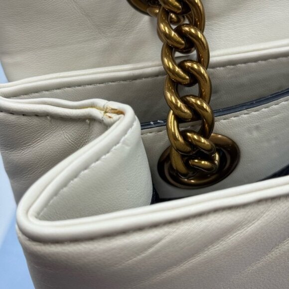 🆕 KURT GEIGER LONDON 🧿 NWT XXL Kew Leather Bag, Off White Leather - Picture 15 of 16